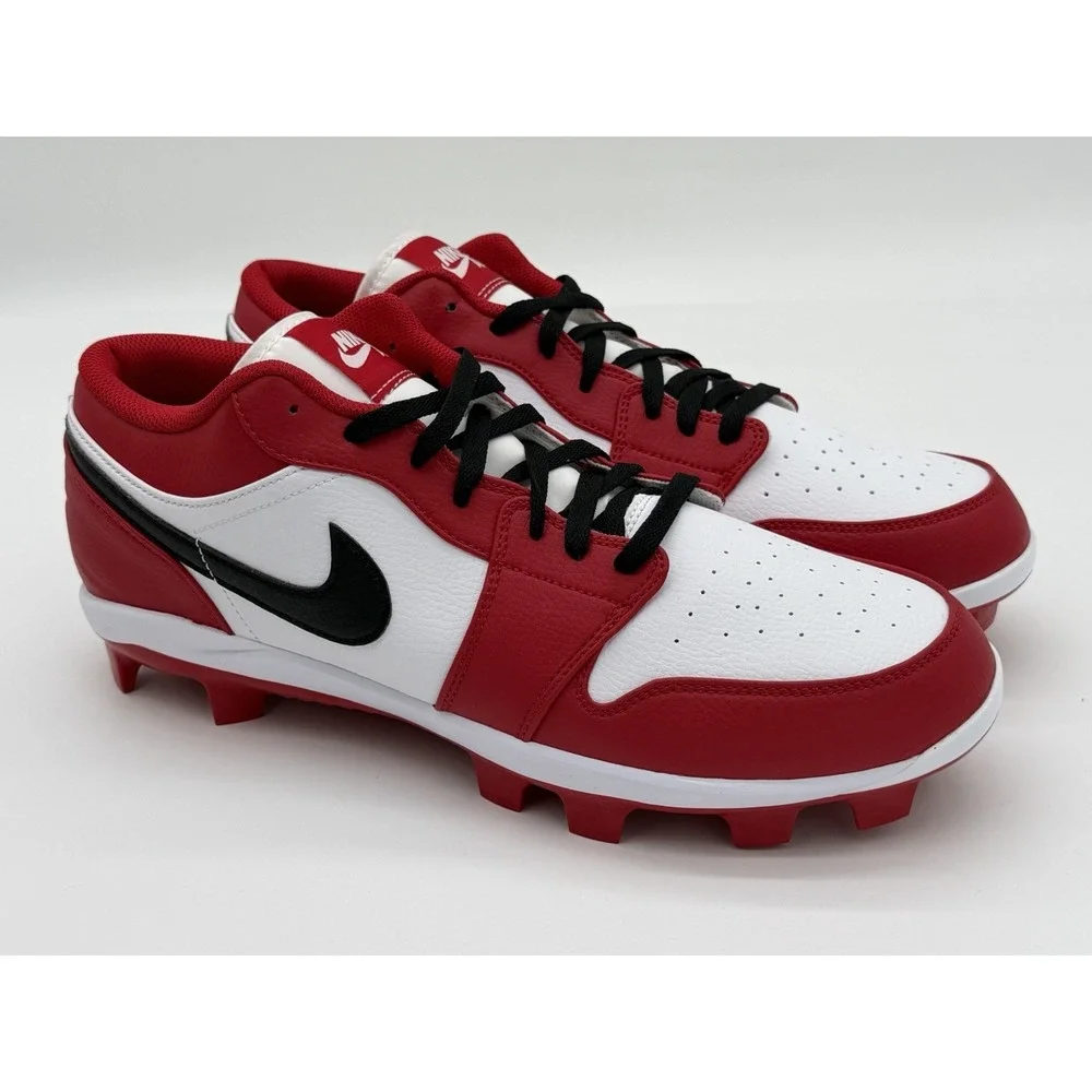 Size 14 *BUY AUTHENTIC* Nike Jordan 1 Retro MCS Low BRED CJ8524-611 No Box Lid
